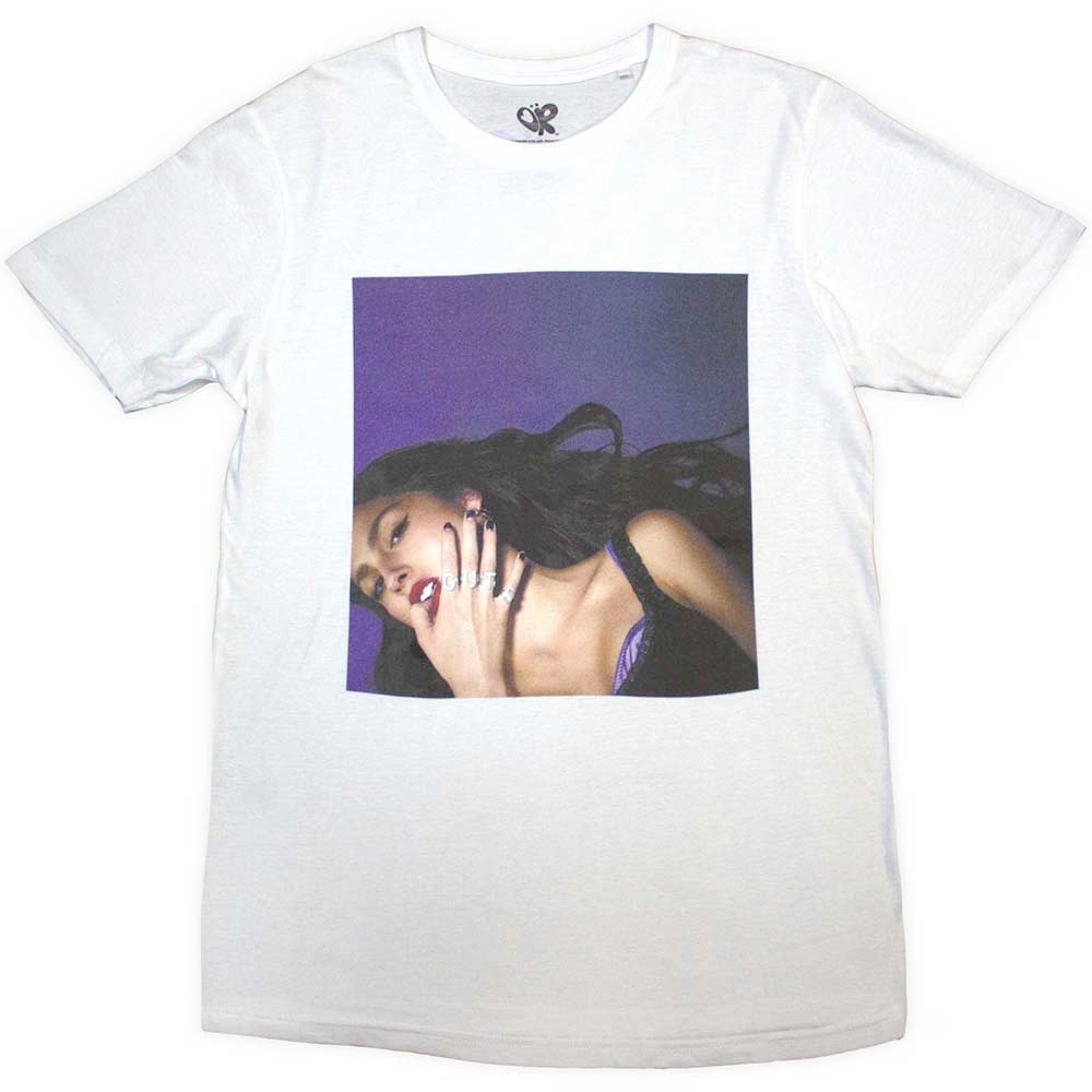 Olivia Rodrigo - Guts Album Cover Heren Tshirt - Wit